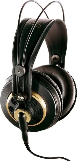 Kufje AKG K240 Studio, studio, in-ear, gjysmë të hapura, të zeza