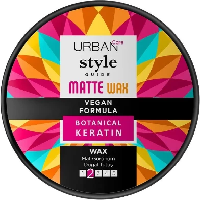 Xhel për stilimin e flokëve Wax Urban Care Matte Wax, 100 ml