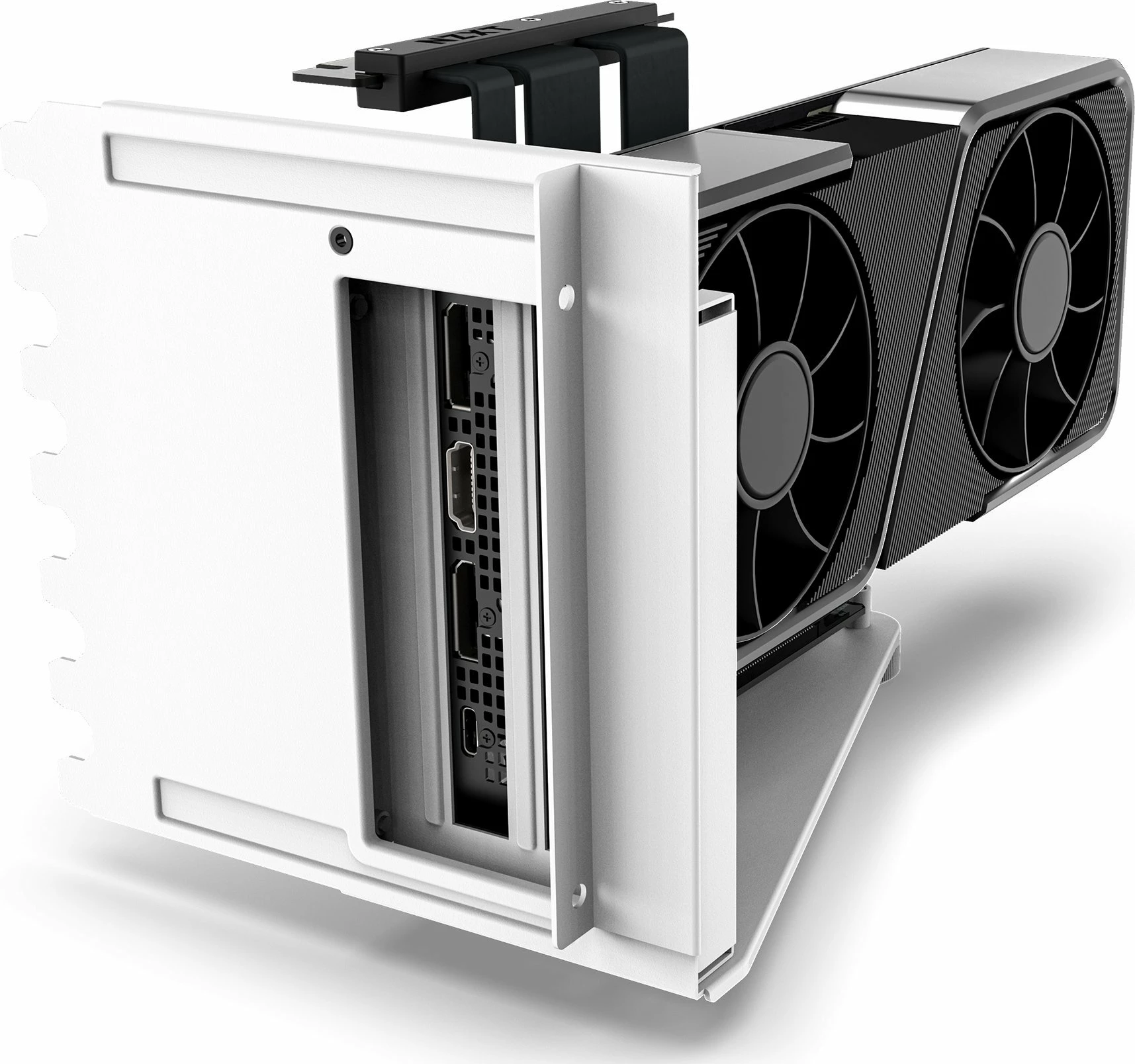 Kit montimi vertikal GPU NZXT AB-RH175-W1, PCIe 4.0 kabllo 175 mm, për kasë H5/H7/H9, e bardhë