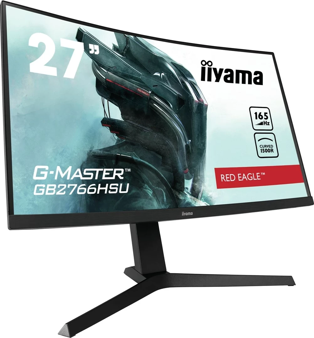 Monitor iiyama G-MASTER GB2766HSU-B1, 27", Full HD, i zi