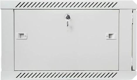 Kasë rrjeti Lanberg WF01-6606-10S, 19", 6U, 600x600mm, derë xhami, Gri