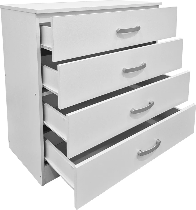 Komodë Athos, ngjyrë e bardhë, 80x40x79cm