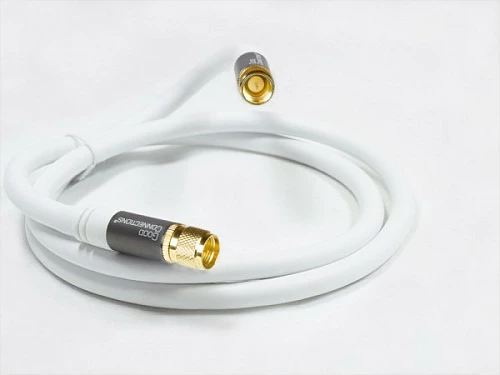 Kabllo antene SAT GoodConnections SmartFLEX, F-F, 1.5m, e bardhë