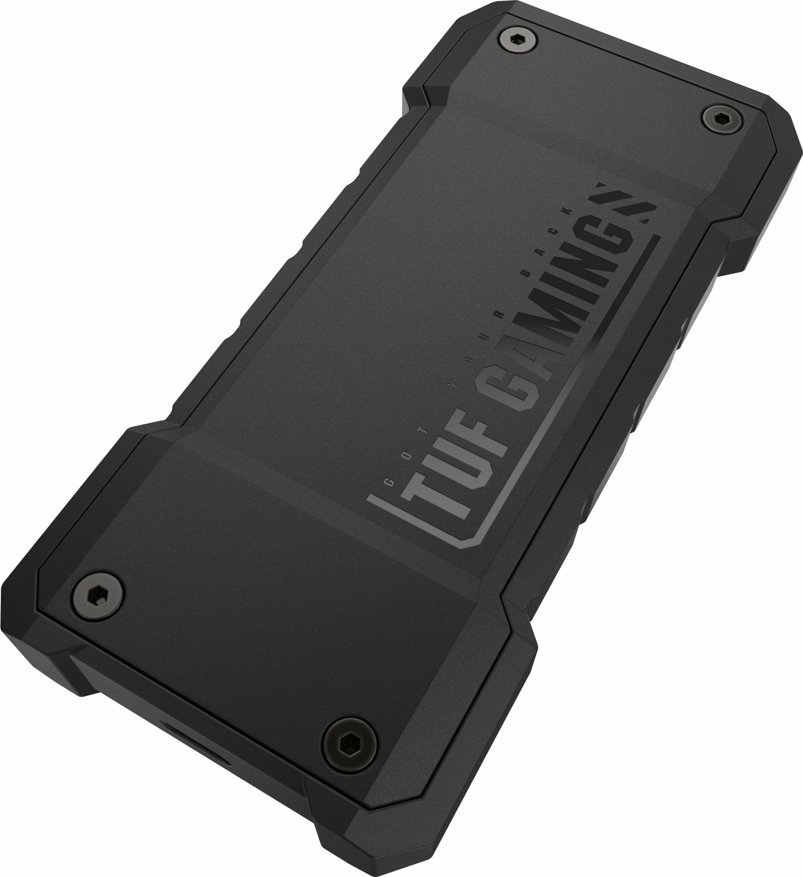 Kasë SSD e jashtme Asus TUF Gaming A2 për M.2 NVMe/SATA USB 3.2 Gen 2x2, e zezë