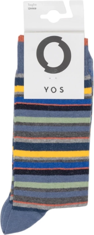 Çorape të shkurta për meshkuj YOS MILLERIGHE, denim blu