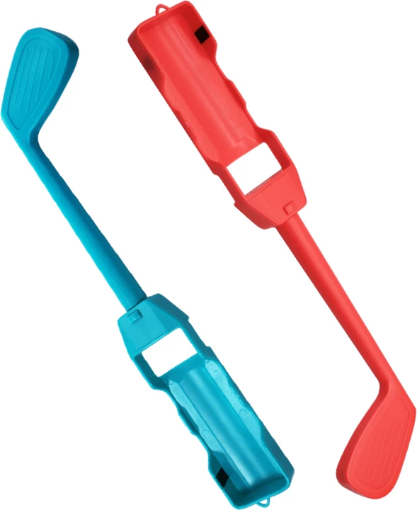 Set aksesorësh për Nintendo Switch, Hurtel, Nintendo Switch Sports 10-in-1, për Joy-Con, 10 pjesë, kuqe e kaltër