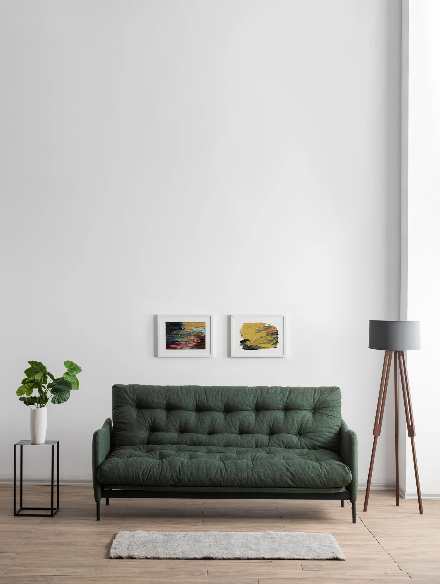 Divan-krevat 3 vendësh, Atelier del Sofa, ngjyrë e gjelbër, Renge