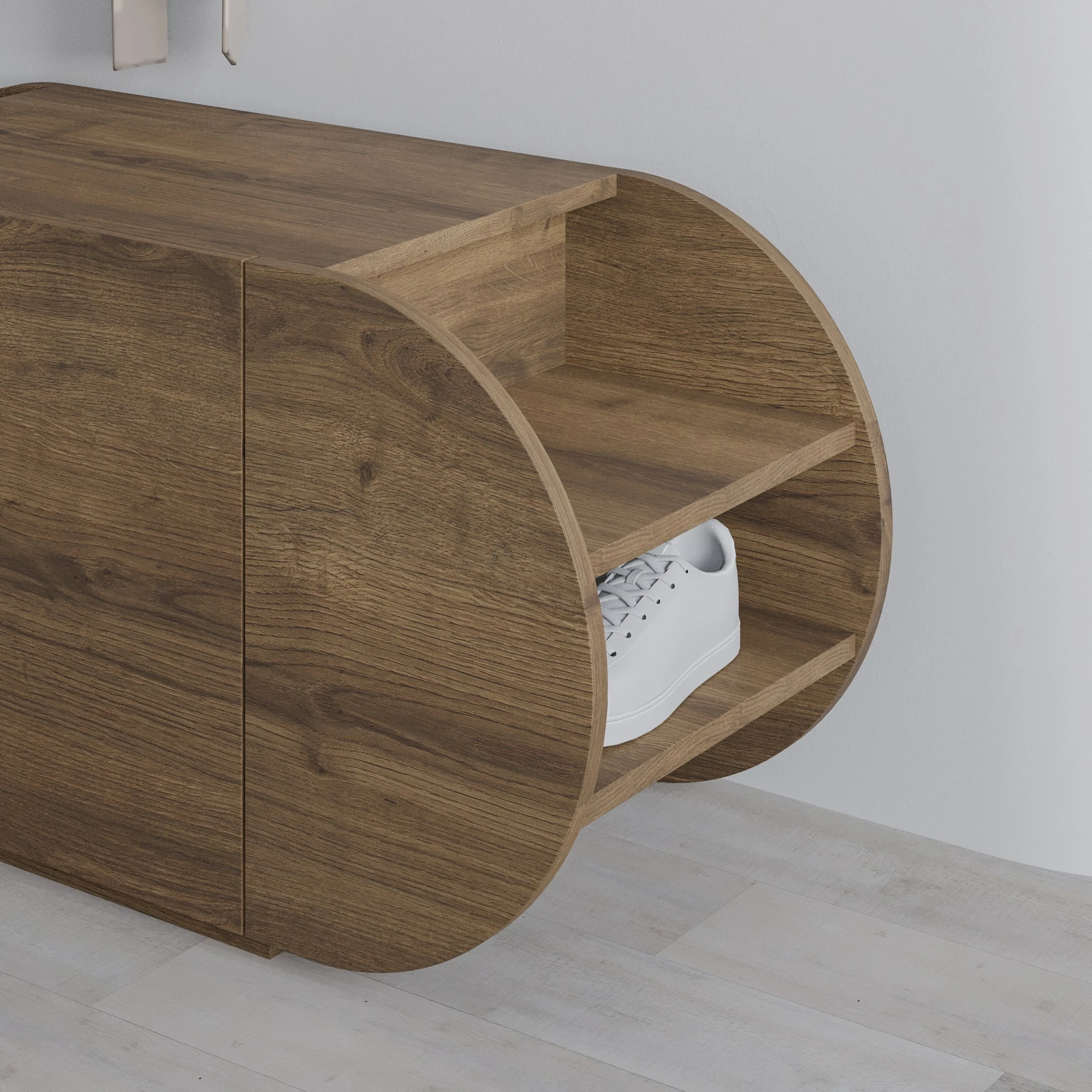 Dollap këpucësh Skye Decor, Pozy Shoe Bench, ngjyrë Hitit