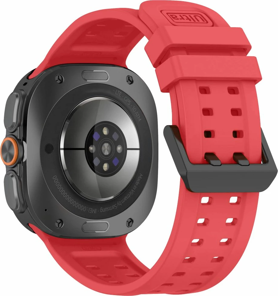 Rrip silikoni Tech-Protect Silicone Air për Samsung Galaxy Watch Ultra 47mm, 1 copë, i kuq