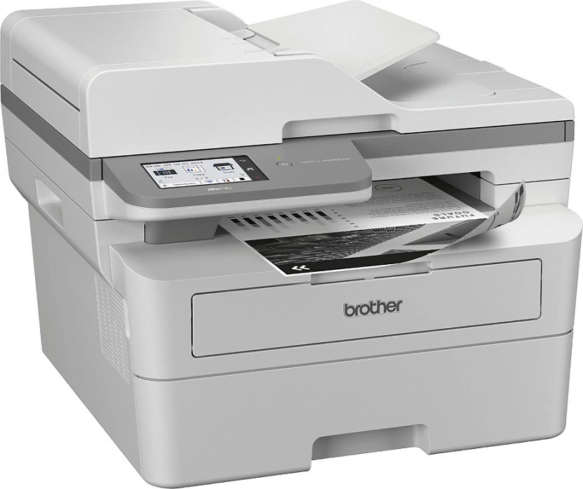 Printer multifunksional Brother MFC-L2960DW, laser mono, A4, duplex, Wi‑Fi/Ethernet, e bardhë