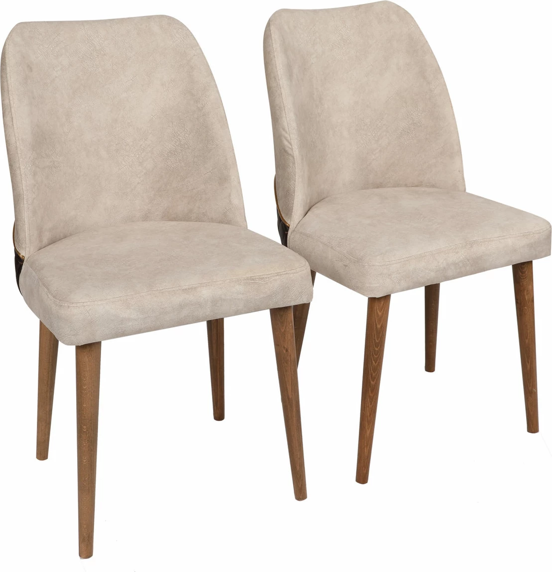 Set karrigash (2 copë), Hanah Home, Nova 071 V2, krem dhe arr