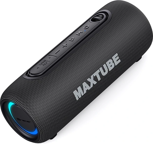Altoparlant portativ Tracer MaxTube 20W TWS bluetooth, ngjyrë e zezë