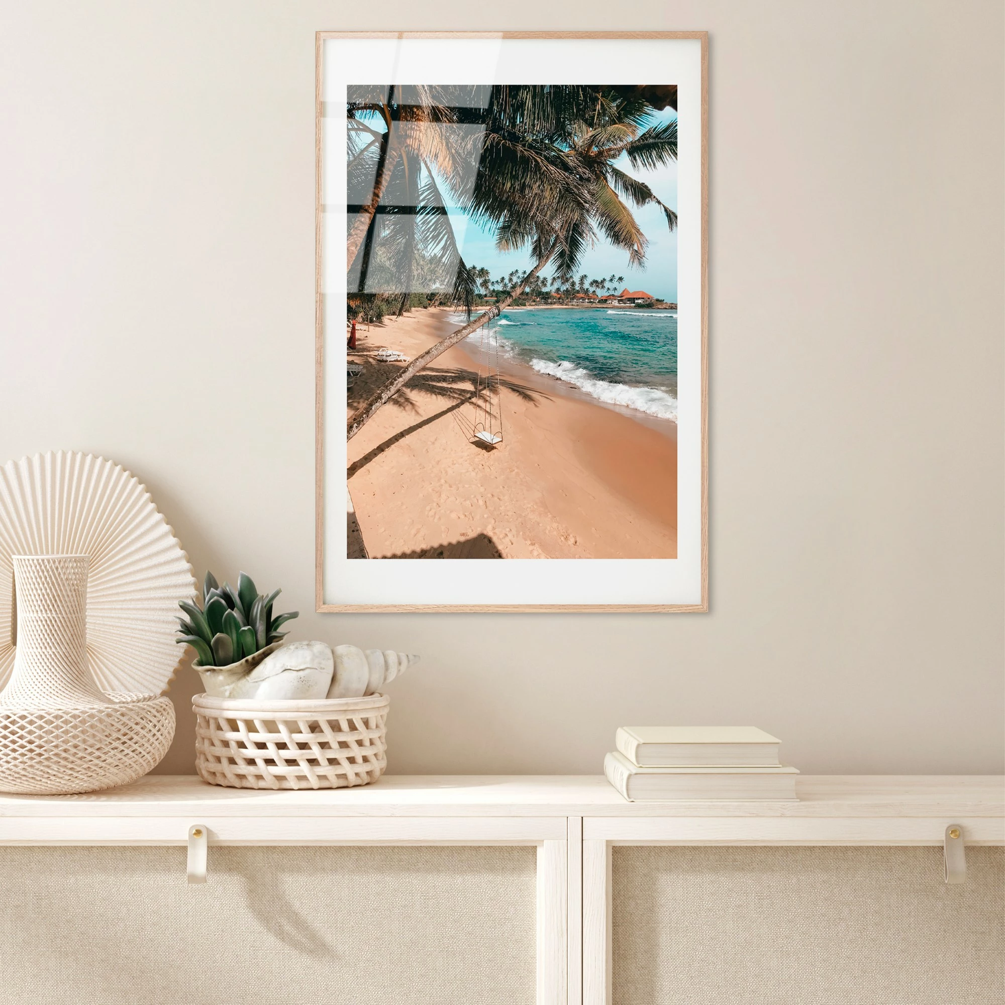 Pikturë dekorative prej xhami të temperuar, Wallity UV-1071, 30x45cm