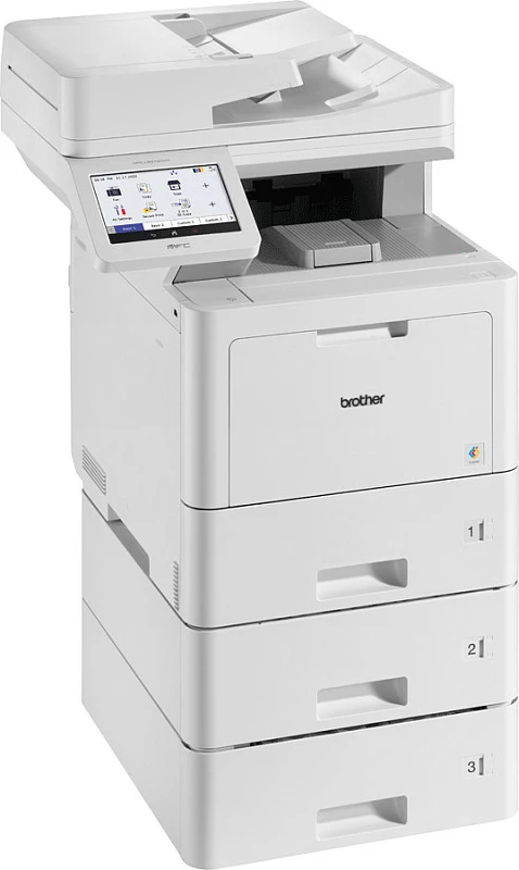 Printer multifunksional laser Brother MFC-L9670CDN TT, A4, me ngjyra, duplex, Ethernet/NFC, i bardhë