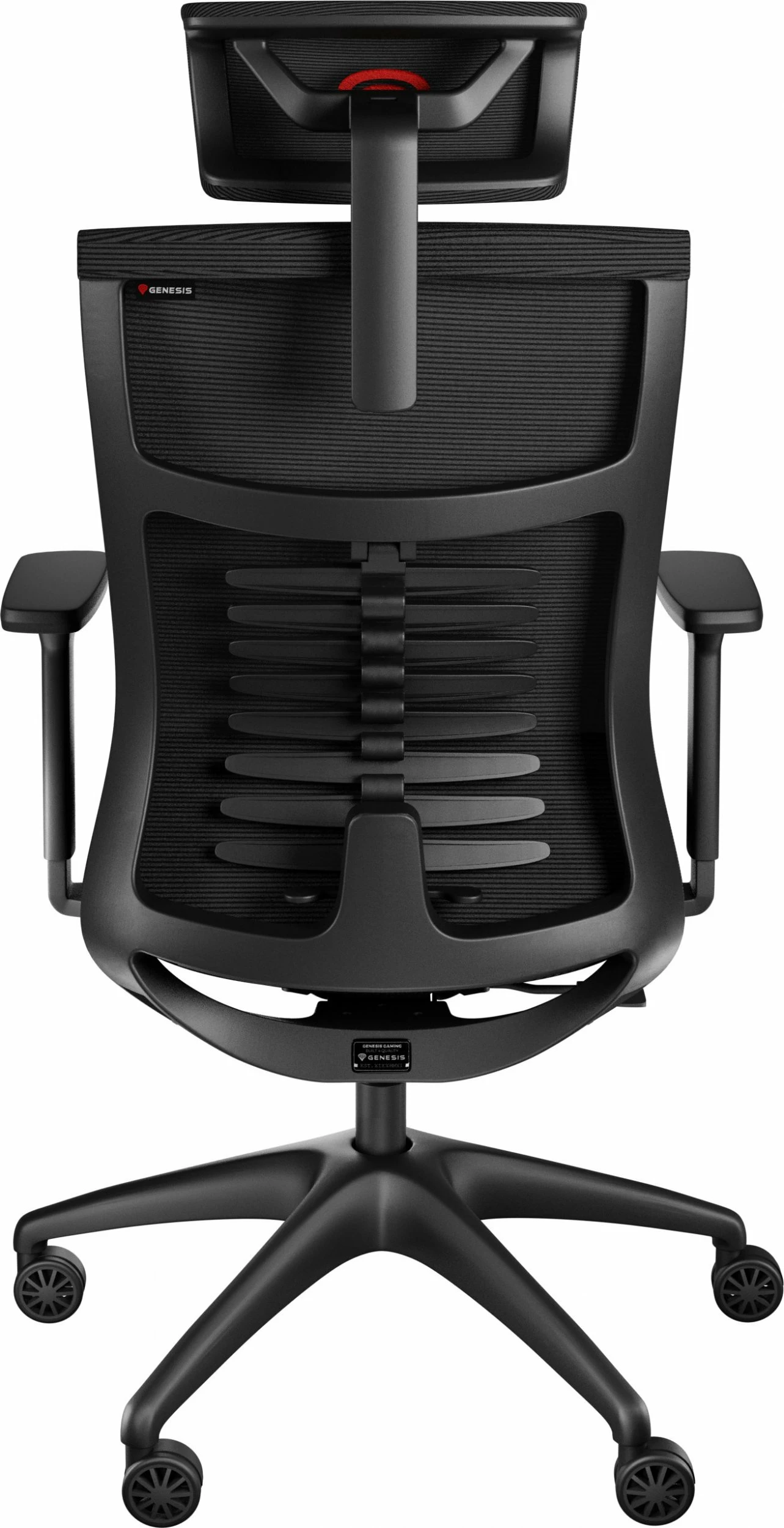 Karrige gaming GENESIS Astat 200 G2 NFG-1943, 120 kg, rrjetë/stoff, e zezë