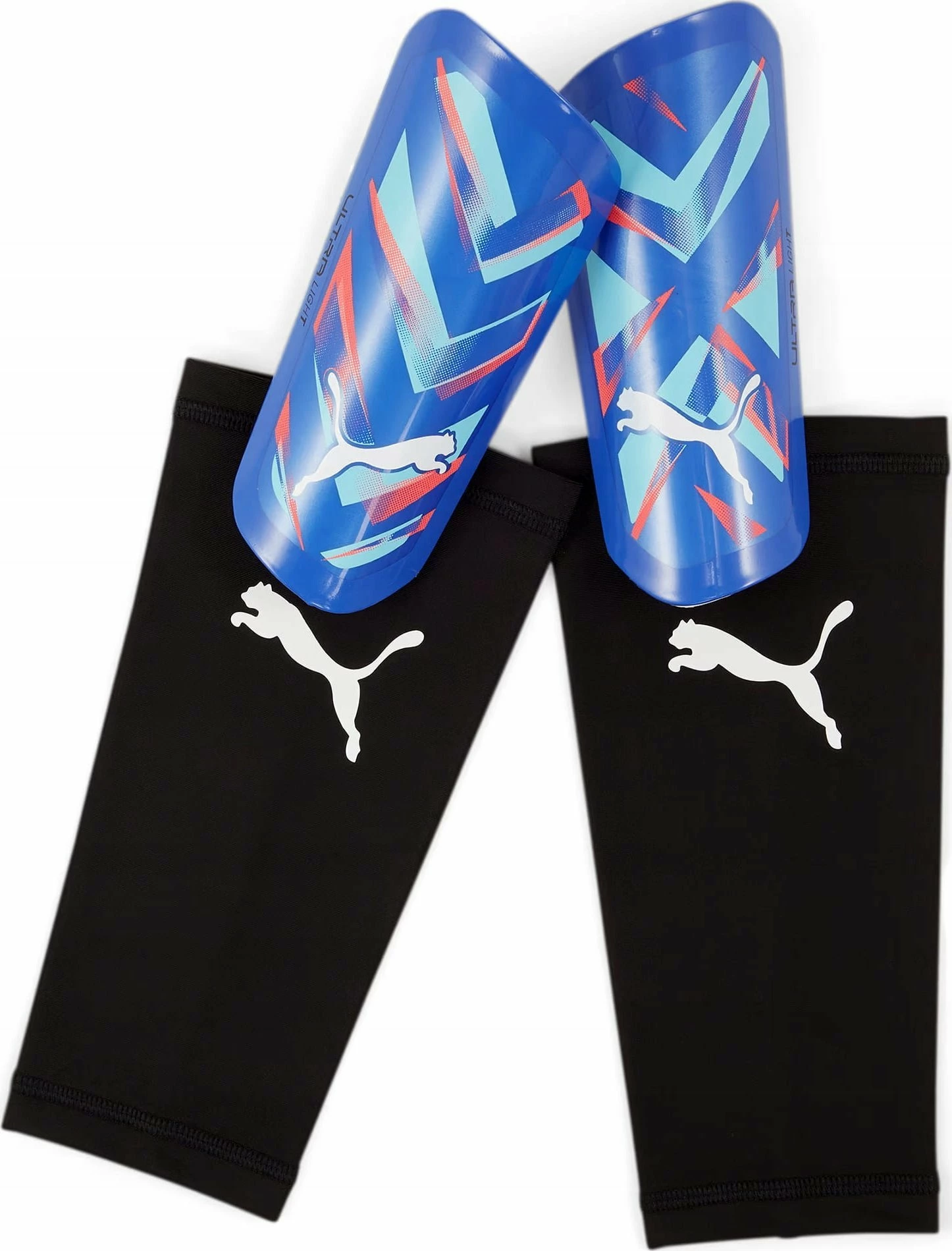 Mbrojtëse tibie Puma Ultra Sleeve 030873-11, madhësi L, blu, set me mëngë/çorape kompresive