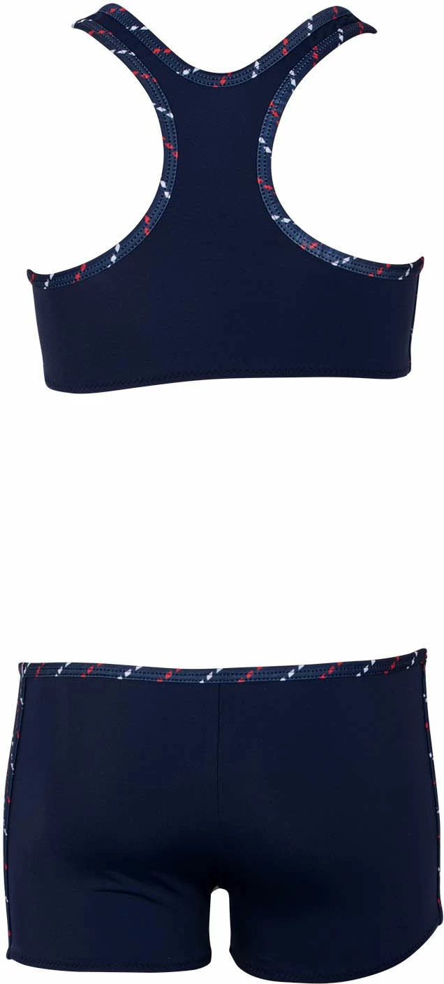 Set bikini (2 copa), sport, ngjyrë blu e errët, Jumeon