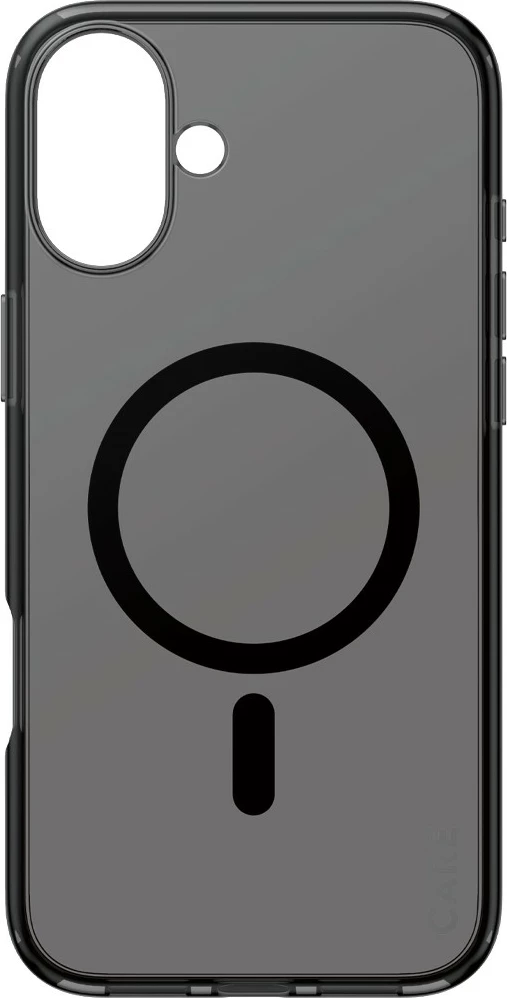 Mbështjellës PanzerGlass CARE Case Flagship Smokey MagSAFE për iPhone 16 Plus, zi