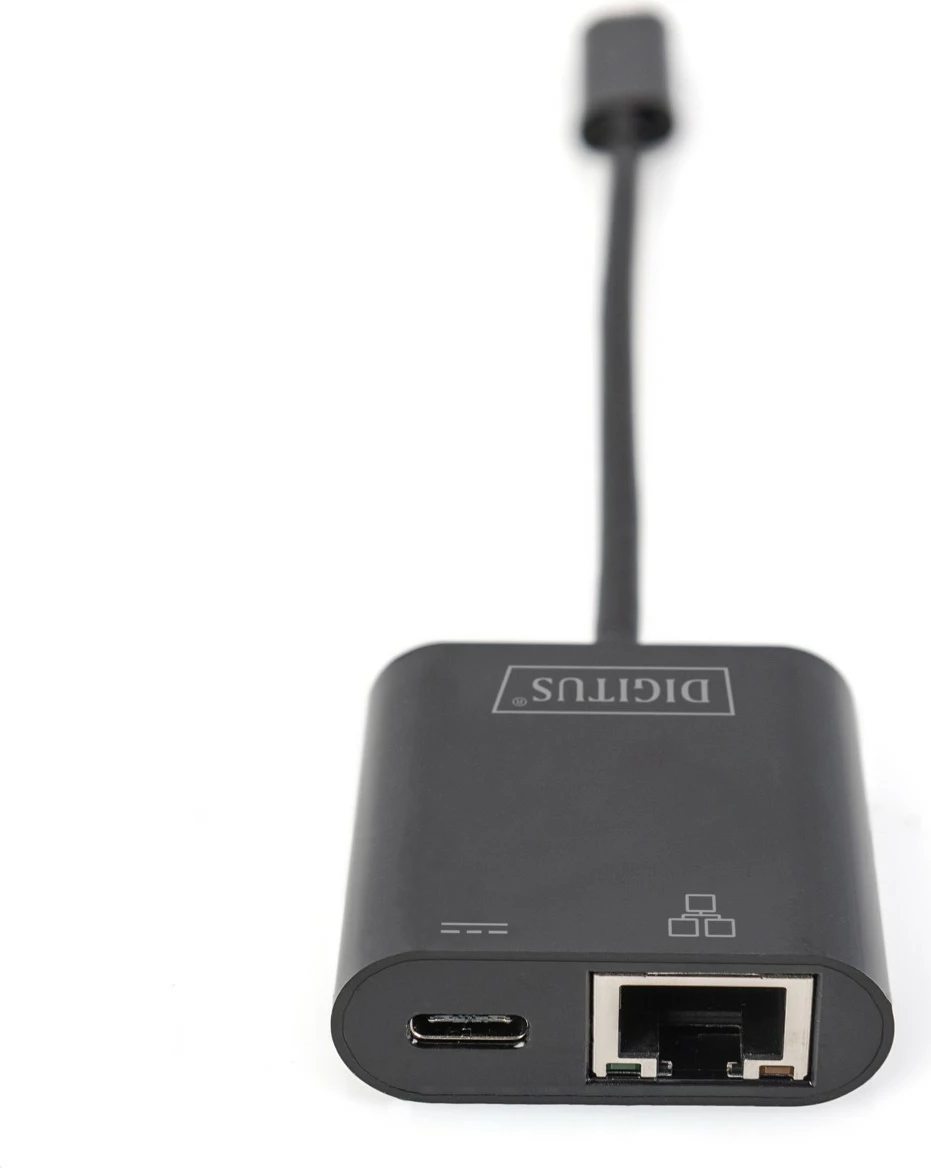 Adapter USB Type-C Digitus, Gigabit Ethernet, PD, i zi