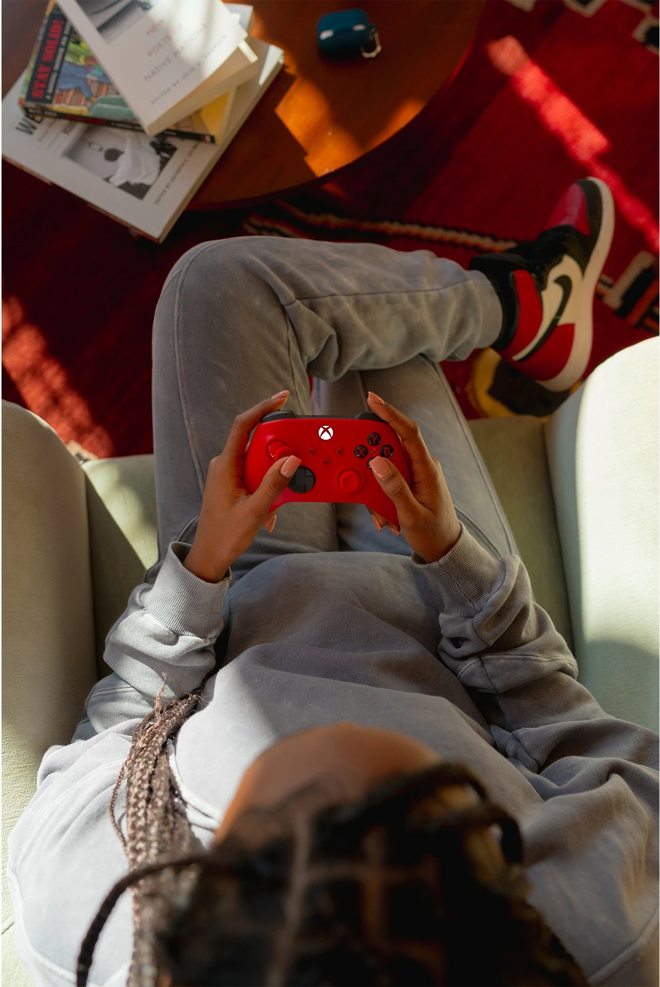 Gamepad Microsoft Xbox Wireless Controller, Bluetooth/USB, i kuq