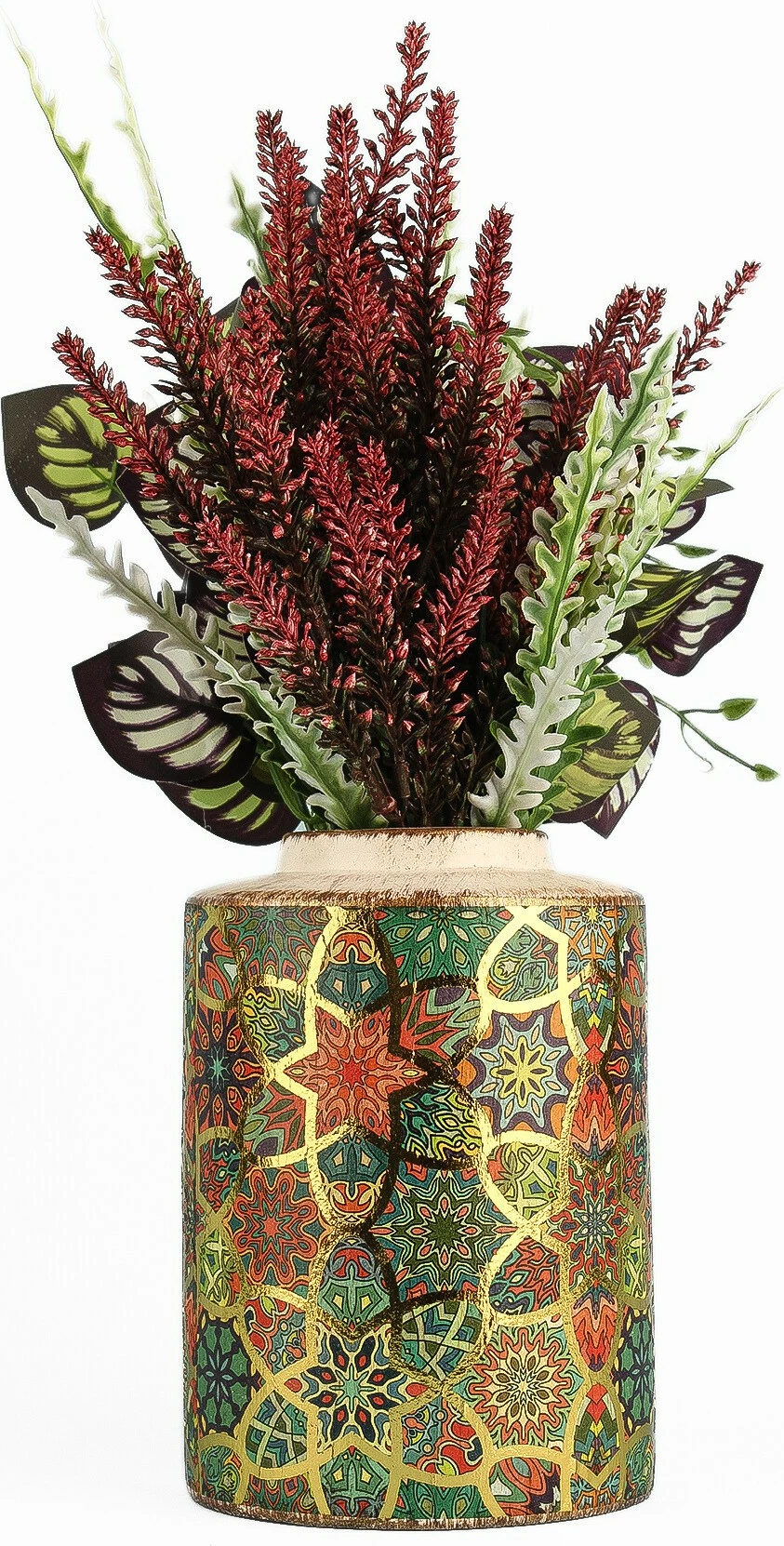 Vazo dekorative, shumëngjyrëshe, Evila Originals, YL731