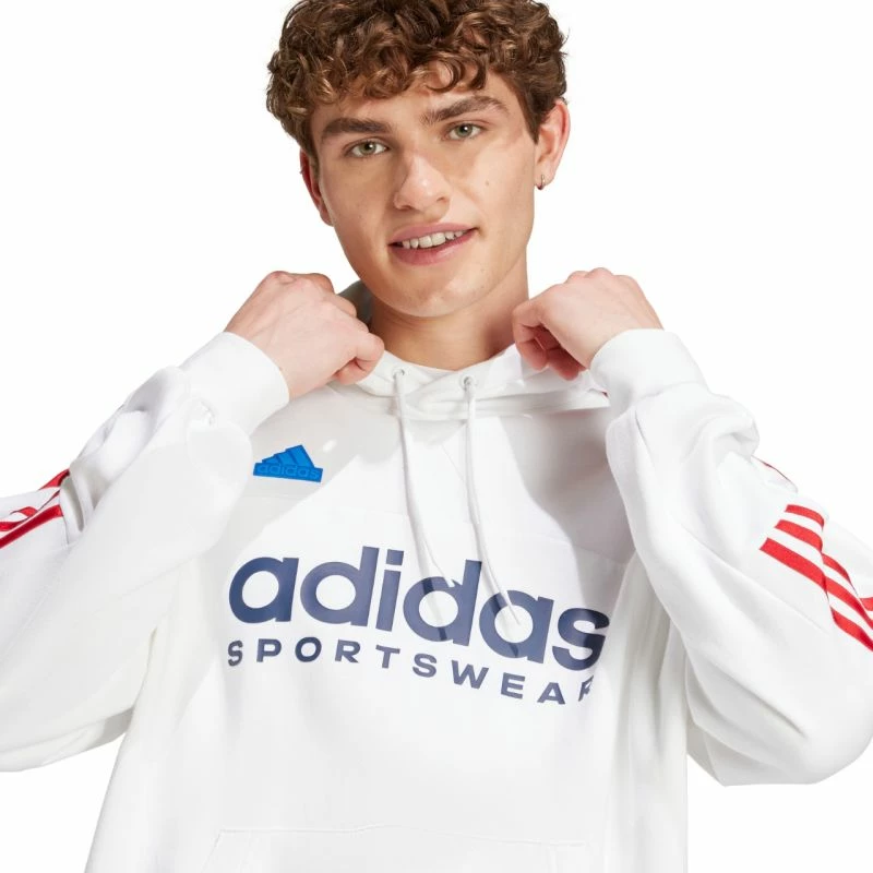 Duks për meshkuj adidas, i bardhë [Madhësia: XL]
