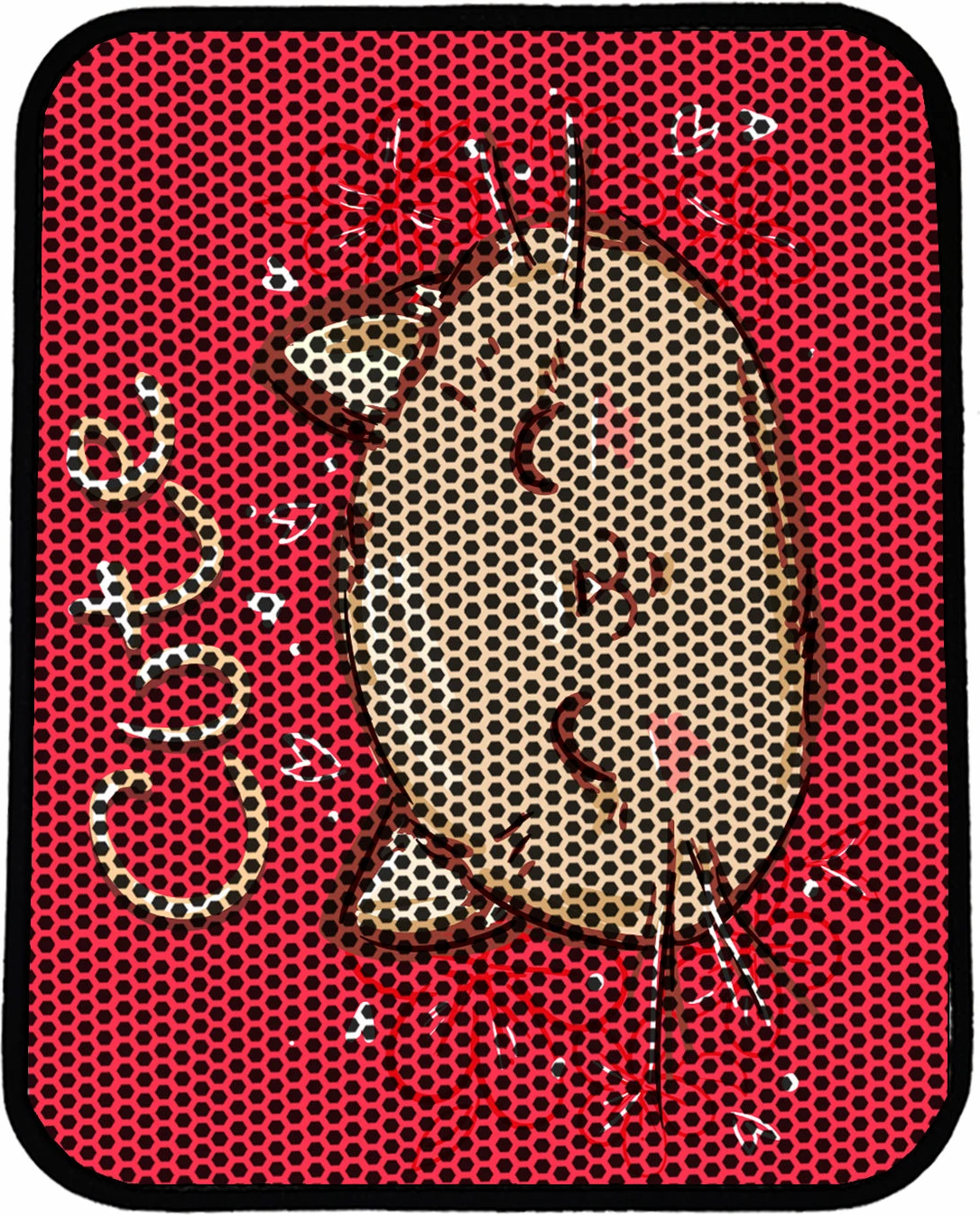Tapet për rërë mace, shumëngjyrësh, Paws & Whiskers, Nrszn0180, 45x60cm