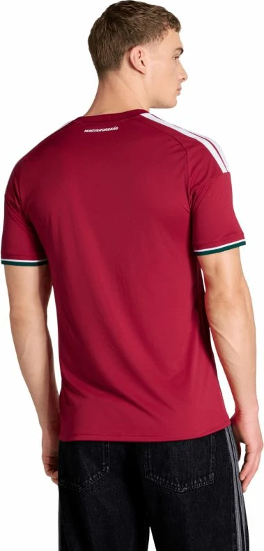 Fanellë futbolli për meshkuj adidas Hungary 26 Home JZ6975, burgundy