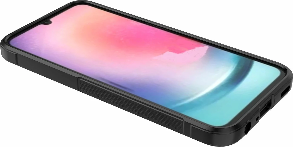 Mbështjellës Hurtel Magic Shield Case për Samsung Galaxy A24 4G, i kuq