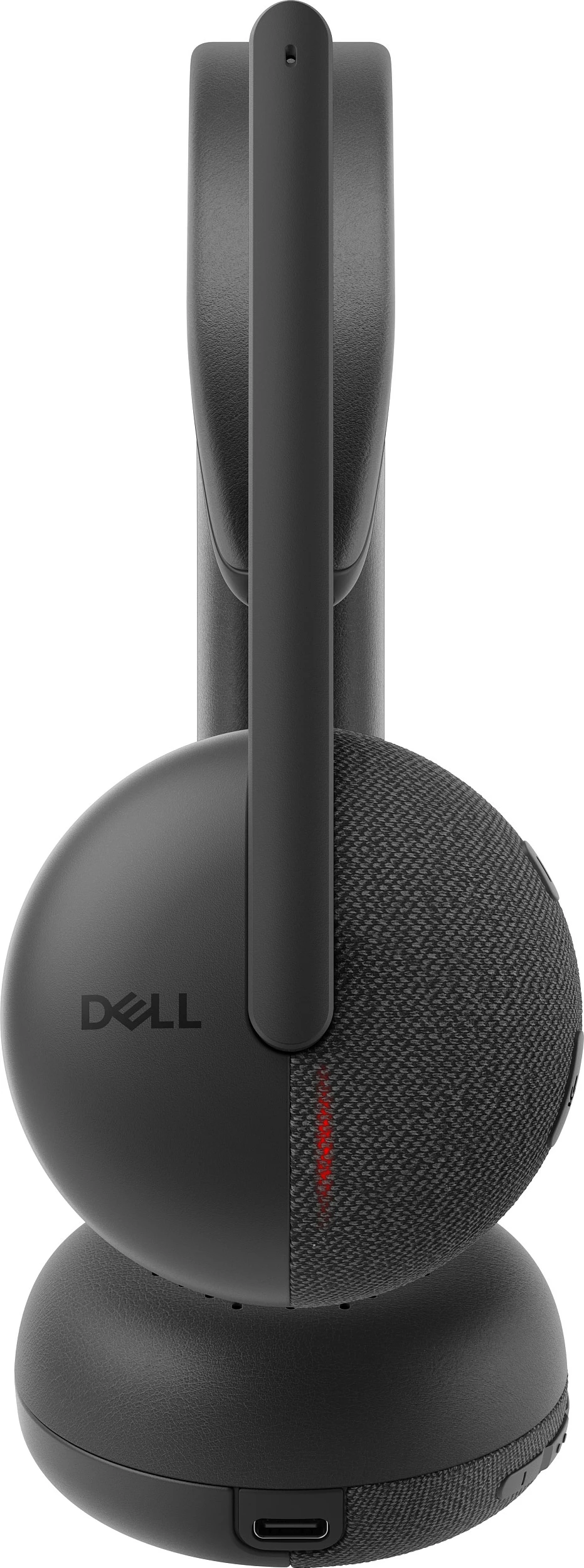 Kufje me mikrofon Dell WL3024, Bluetooth 5.3, On-Ear, USB-C, 41 orë bateri, e zezë