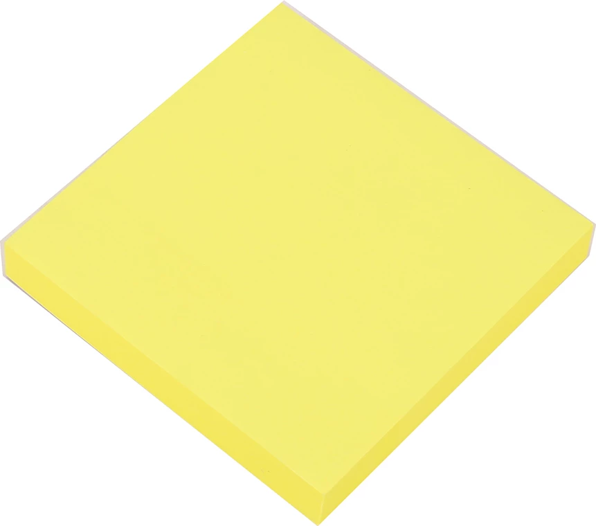 DELI POSTIT 75X75 100FL NEON A02302 1/12