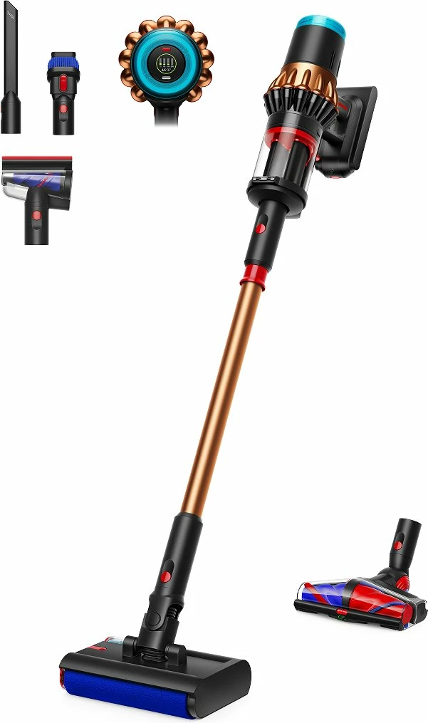 Fshesë me korrent pa kabllo Dyson V16 Piston Animal Submarine 492969-01, 315 AW, 70 min, 1.3 L, e zezë, set me kokë Submarine 2.0 dhe docking station