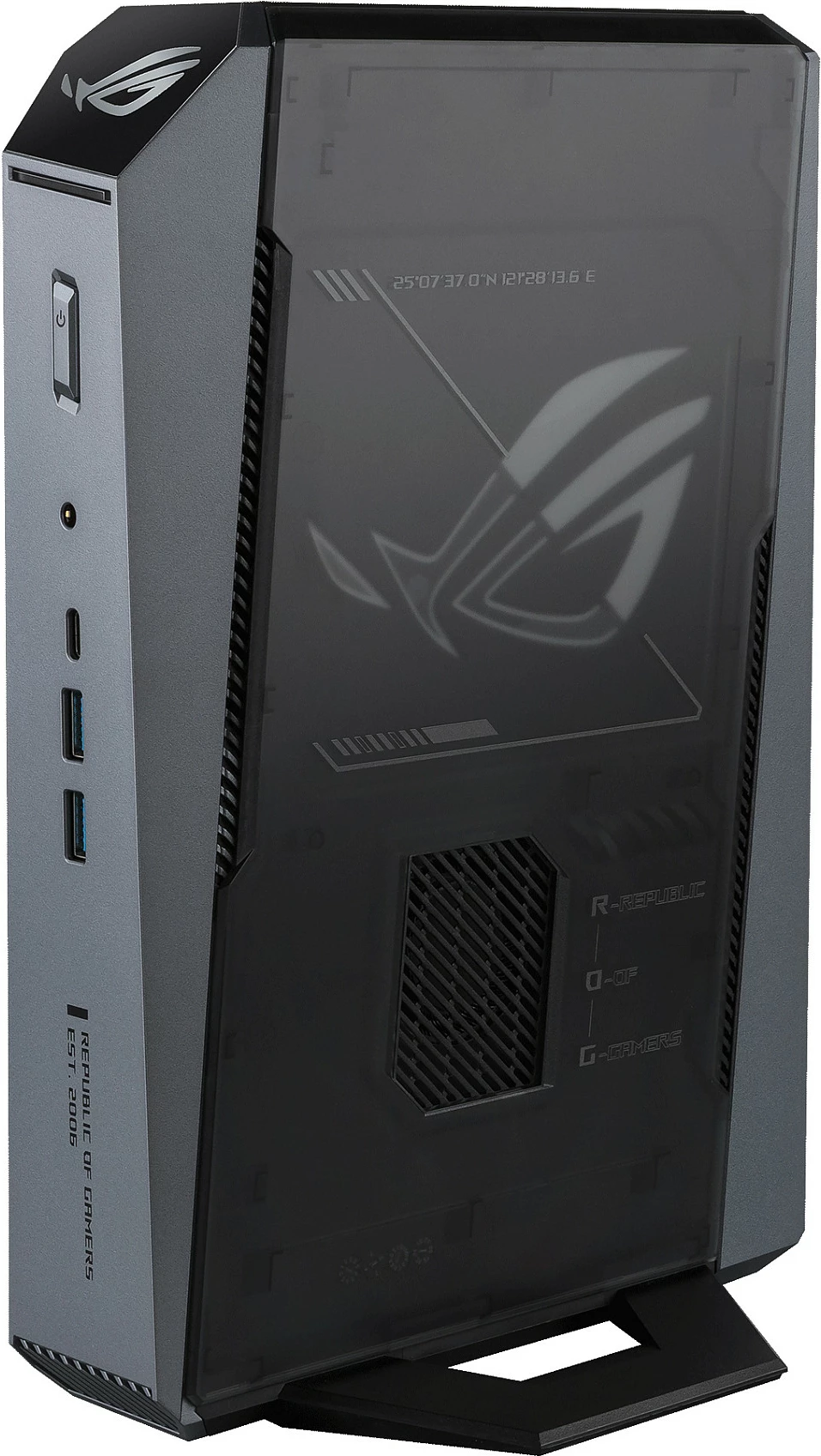 Mini PC ASUS ROG GR70-N90043AN, Ryzen 9 8940HX, 16GB DDR5, 1TB SSD, GeForce RTX 5060 8GB, Windows 11 Home, i zi/gri