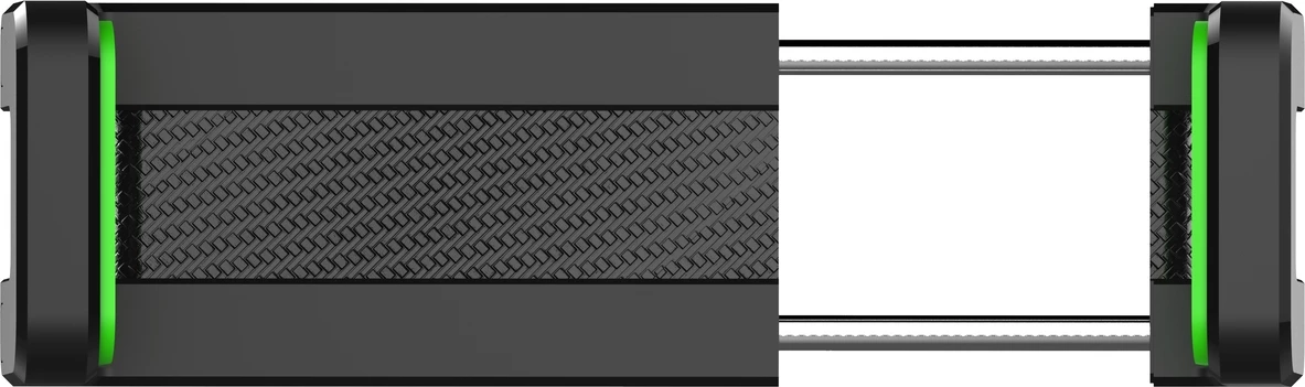 Mbështjellës për celular Hurtel, për pasqyrë të makinës, i rregullueshëm, i zi/gjelbër