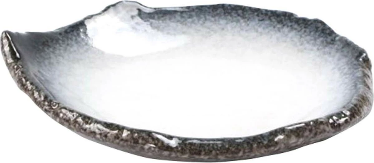 Pjatë prezantimi Fine Dine Silk 203 mm, gri, set 3 copë