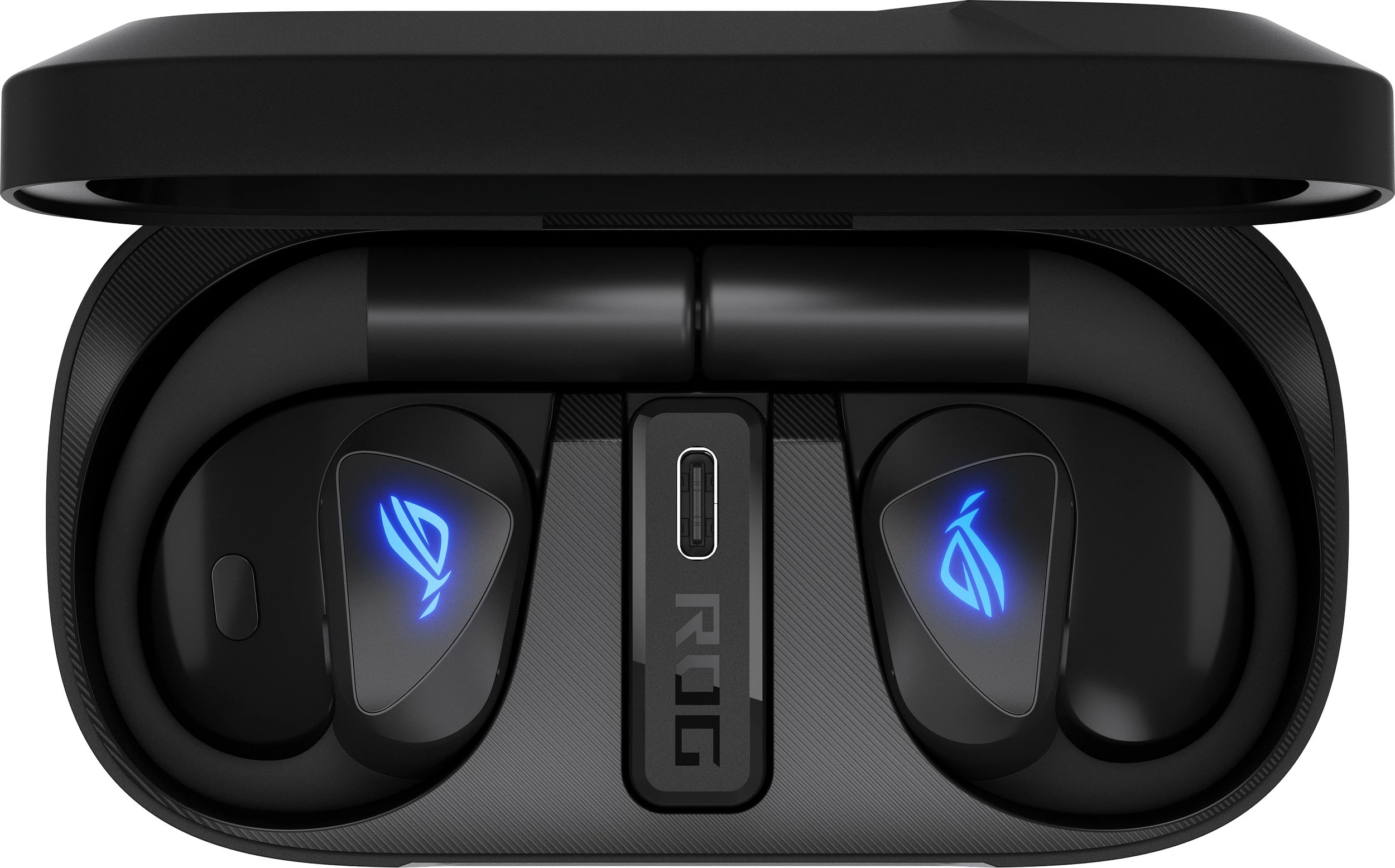 Kufje ASUS ROG Cetra Open Wireless, TWS gaming, Bluetooth 6.0 + 2.4GHz, të zeza