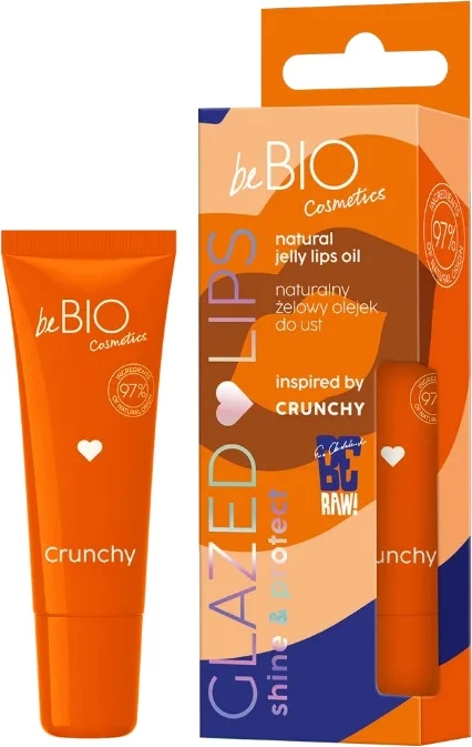 Vaj xheli për buzë BeBio Ewa Chodakowska Glazed Lips Natural Gel Lip Oil Crunchy për femra 10ml
