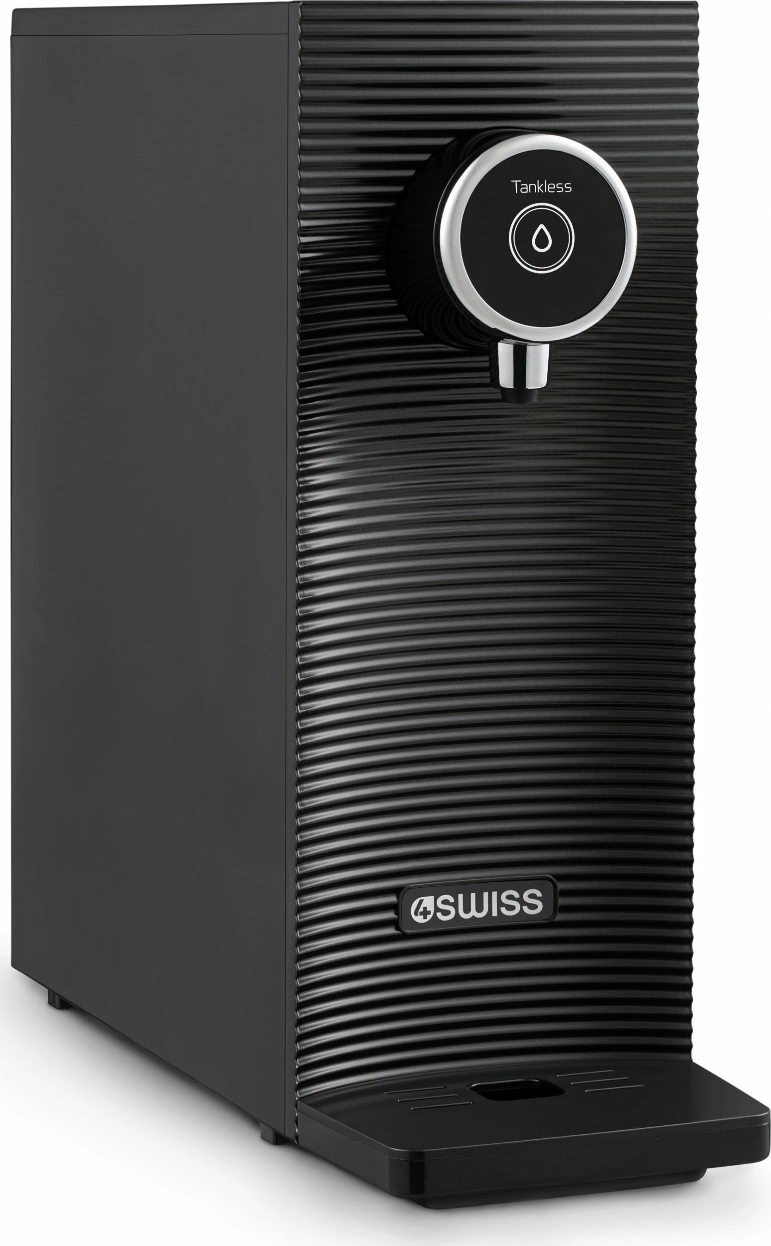 Sistem filtrimi uji 4Swiss WFF021, tankless, filtrimi 5-fazësh, set 3 kartrixhe, i zi