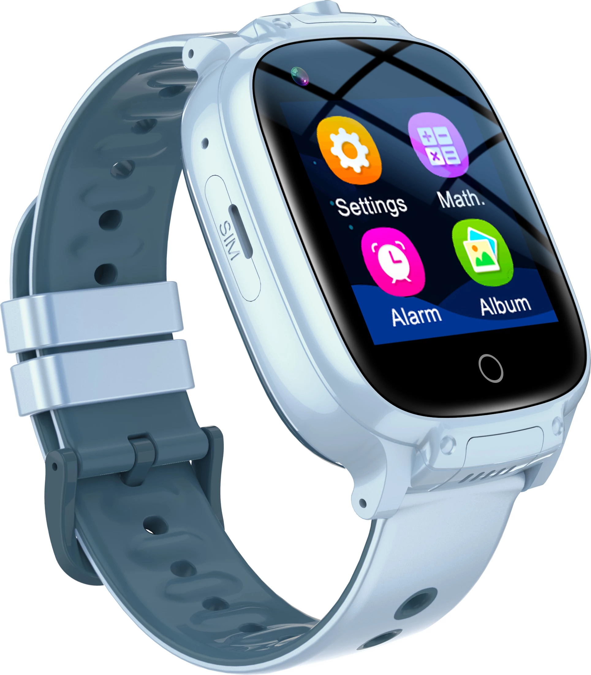 Smartwatch Moye Joy Kids 4G me GPS, dy kamera, IPX7, 700 mAh, blu