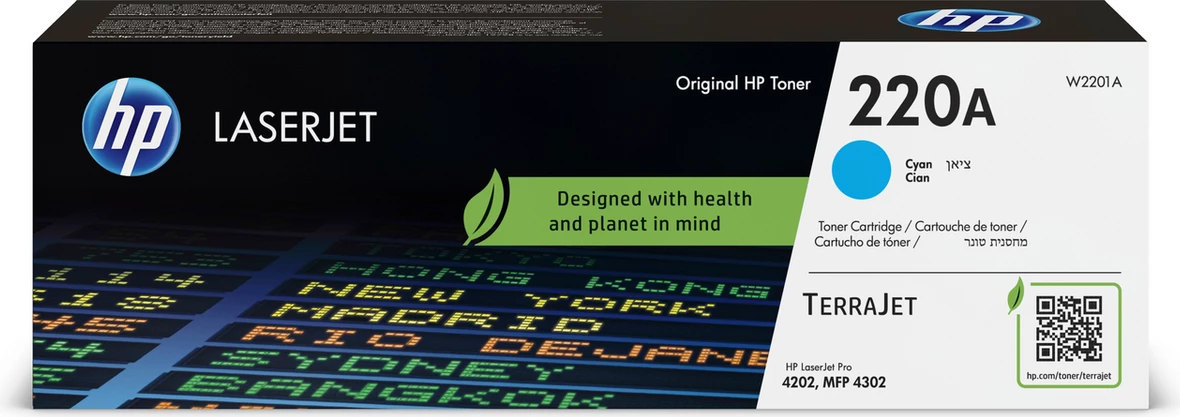 Toner, HP, 220A W2201A, rendiment 1800 faqe, cian