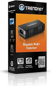 Injektor PoE+ Gigabit TRENDnet TPE-115GI, 30W, i zi