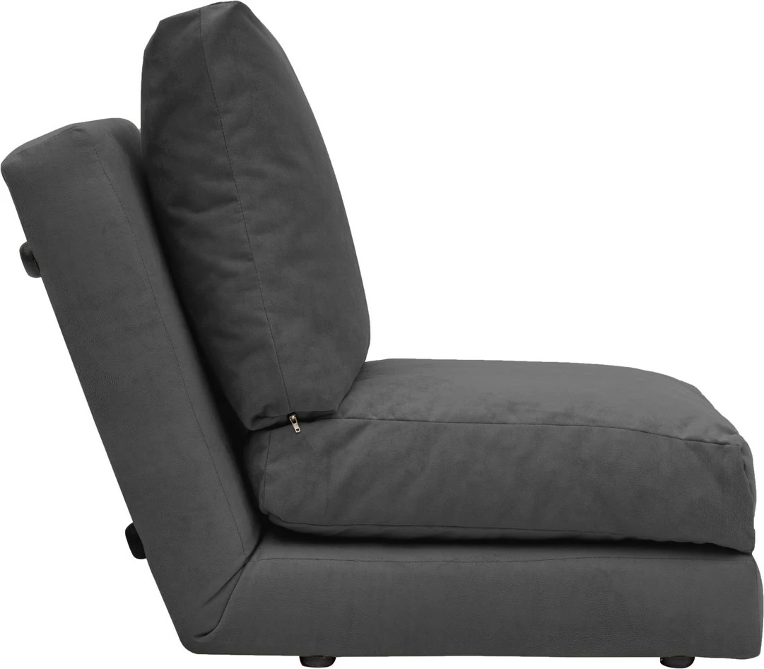 Krevat-karrige një vendës, ngjyrë gri, Atelier del Sofa, Taida - GR126