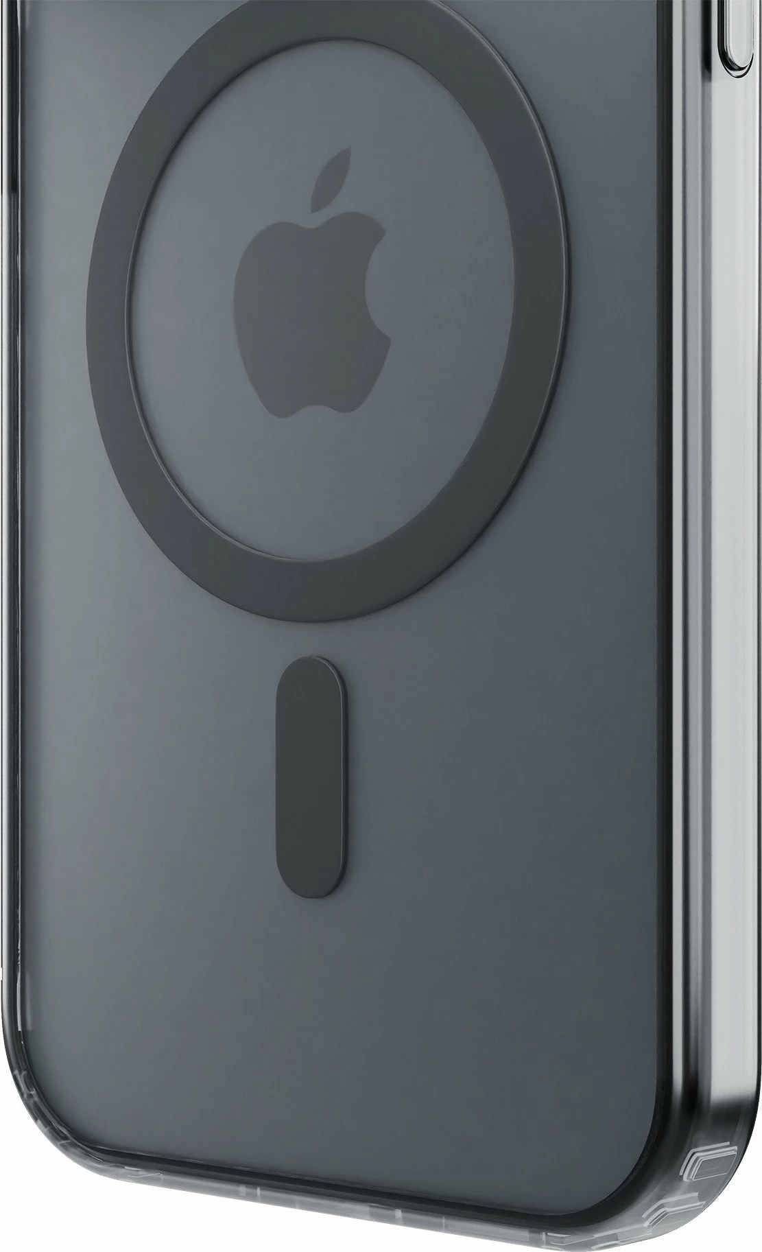 Mbështjellës 3MK Frosty MagCase për Apple iPhone 16E, MagSafe, mat, i zi
