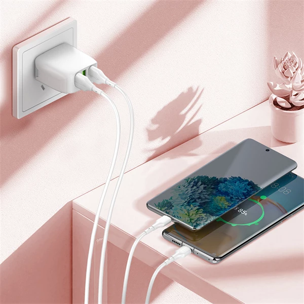 Kabllo karikimi dhe data LDNIO LS841_L USB-A në Lightning 25W 1m, e bardhë