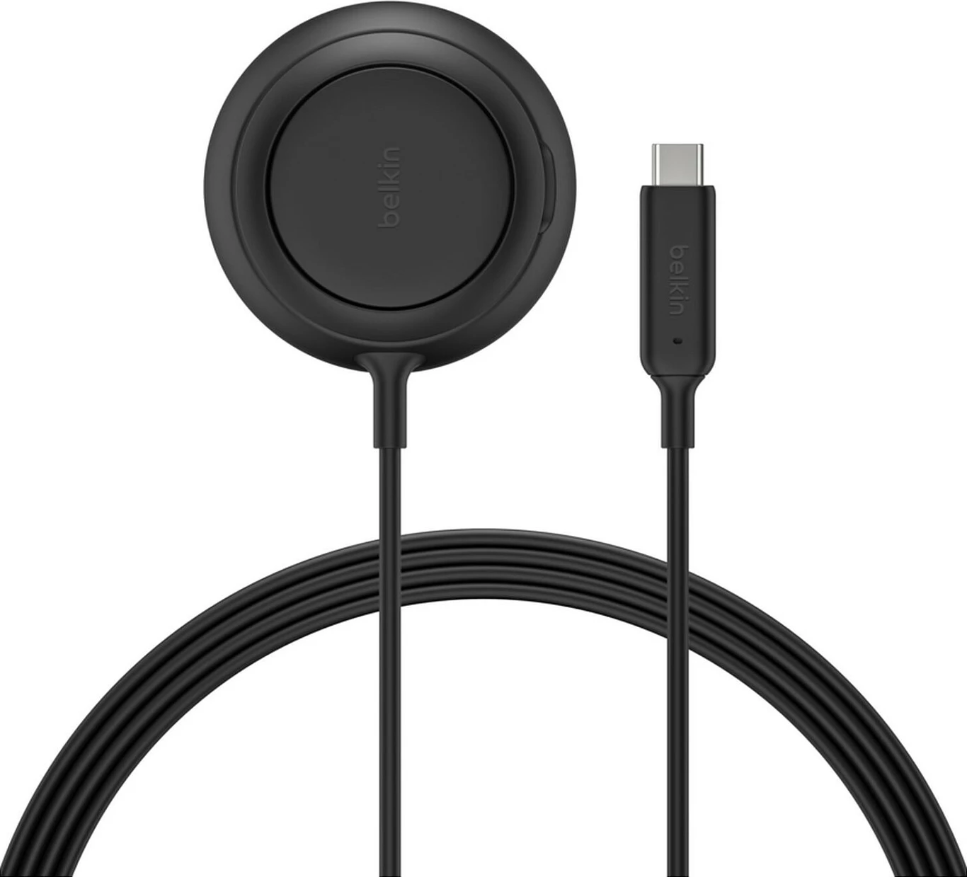 Karikues wireless Belkin WIA014HQBK, Qi2/MagSafe 25W, USB-C, kabllo 2m, i zi