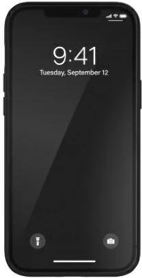 Mbështjellës Adidas OR Moulded Case PU për iPhone 12 Pro Max, Bardhë/Zi