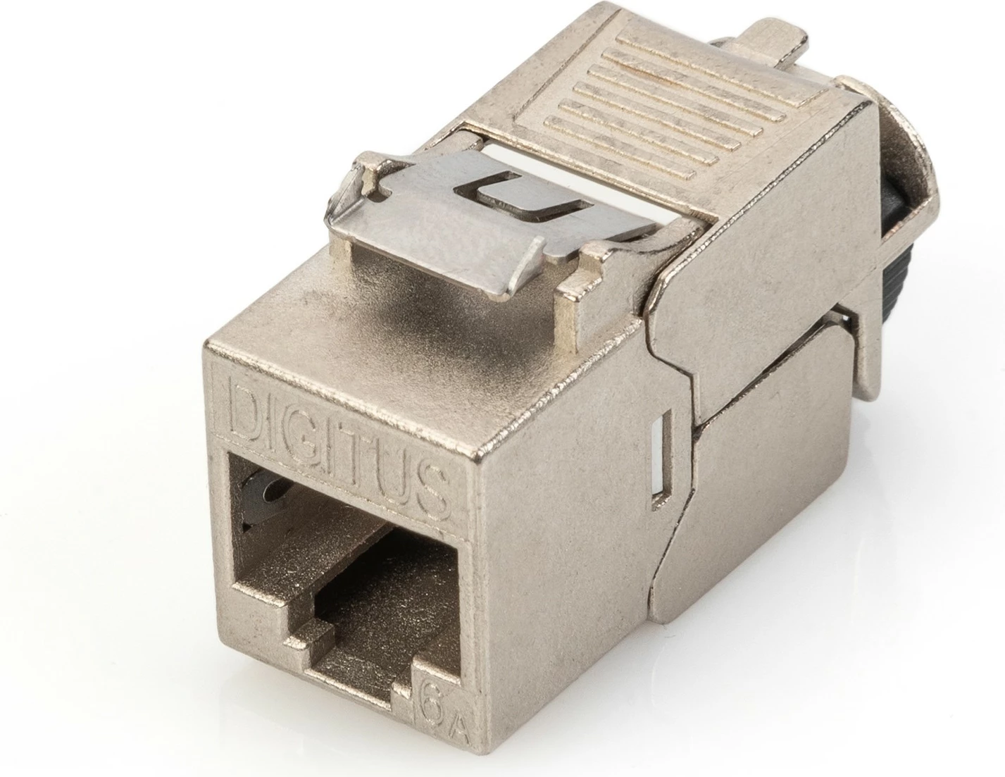 Keystone modul Digitus DN-93619-24, Cat6A, shielded, RJ-45, set 24 copë, argjendtë