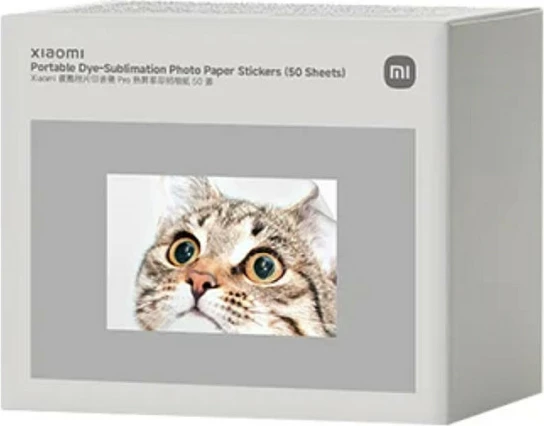 Letër foto ngjitëse Xiaomi Portable Dye-Sublimation, 50 fletë