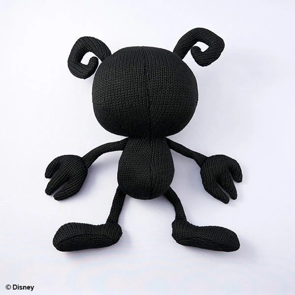 Figurinë plush e thurur Square Enix Kingdom Hearts Shadow 34 cm, e zezë