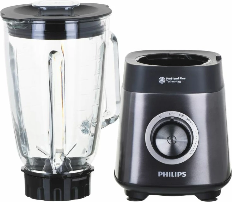 Blender tavoline Philips HR3040/00 1200W 2L enë qelqi, i zi